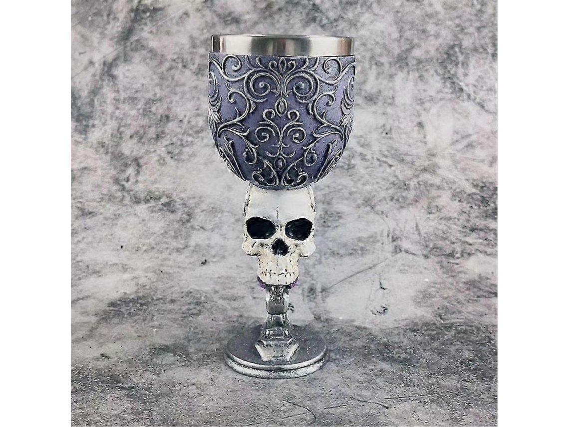 Caneca Medieval com Dragão em Relevo 3d, Cerveja em Resina de Aço Inoxidável, Taça Gótica para Bar em Casa, Artigos para Festas, Esqueleto AQUAFORGE
