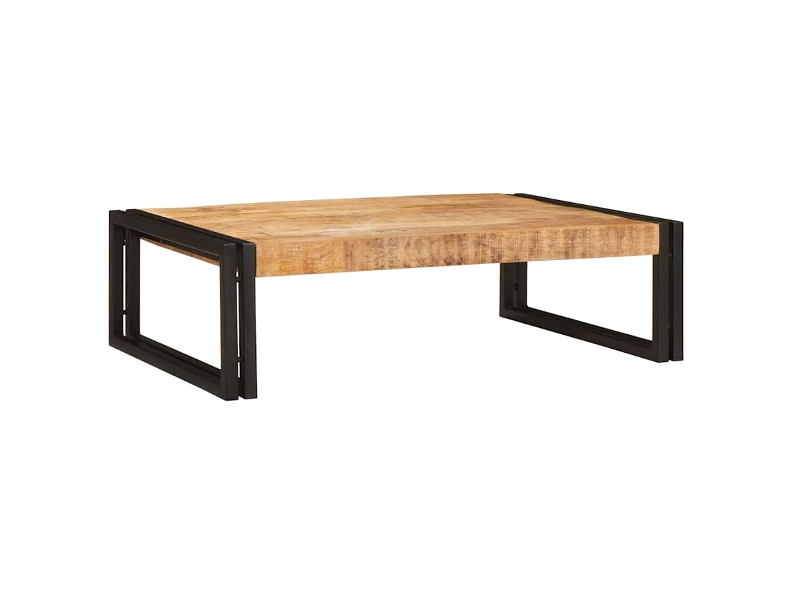 Conjunto 1 Prateleira De Banheiro Vidaxl Castanho Madeira De Mangueira Maciça (80 X 50 X 23 Cm)