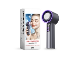 Ventilador com spray, recarregável, 5 velocidades, bateria 3000mah