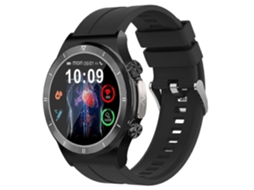 Relógio esportivo T30 de 1,39 polegadas com ECG, monitoramento de glicose/oxigênio no sangue, frequência cardíaca e chamadas Bluetooth Ly Ebike