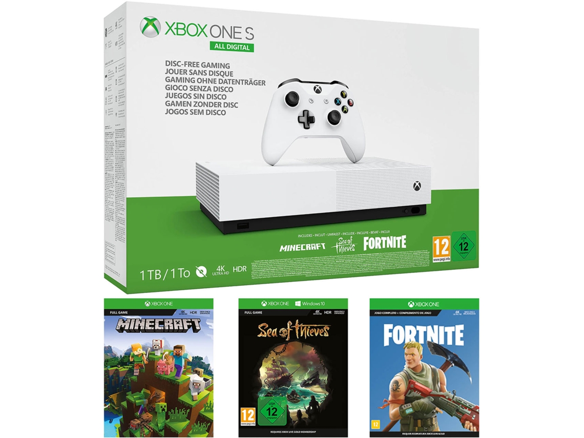 Consola Xbox One S All Digital Edition (1 TB)