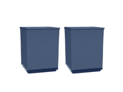 Planter, Planters Vidaxl Cinzeto Polipropileno (n/a)