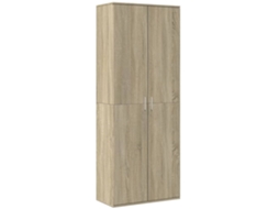 Guarda-roupa alto em madeira Carvalho Sonoma MAISON EXCLUSIVE 70x35x180 cm