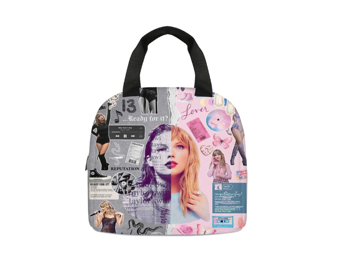 Bolsa de almoço multifuncional Taylor Swift, lancheira térmica portátil e reutilizável para camping, Aquaforge