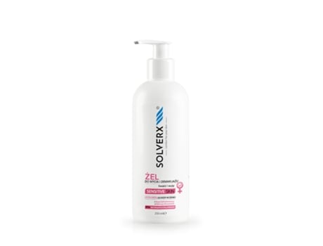 Solução Suave De Limpeza Para Pele Sensível Solverx Para Mulheres, 200ml