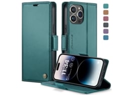 Capa Protetora Flip Para Celular Em Couro, Nova, Com Aba.verde - Samsung S24 Plus