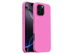 Capa De Silicone Líquido Ultra Fina Para Iphone 16 Pro Max - Cobertura Total - Magsafe