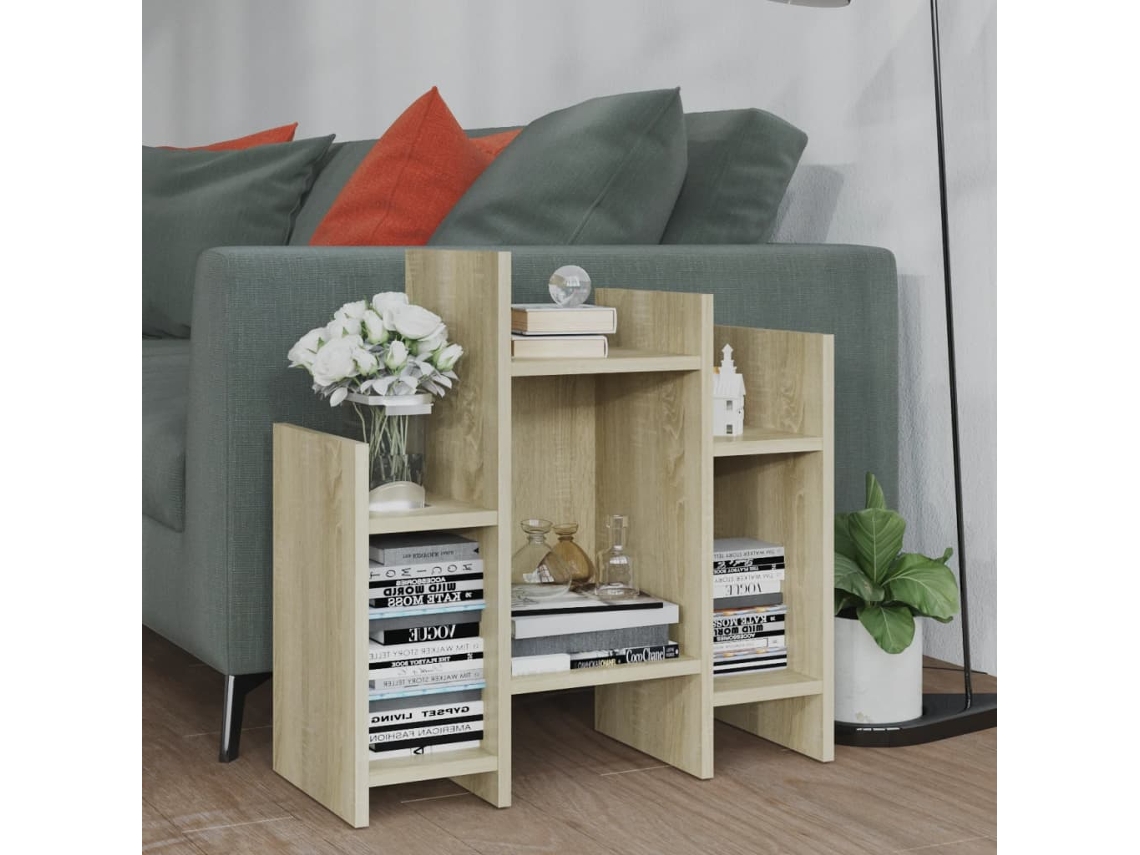 Vidaxl Móvel Lateral 60x26x60 Cm Derivados De Madeira Carvalho Sonoma