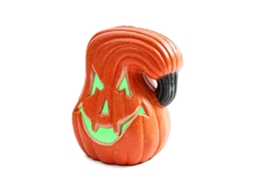 Lâmpada de abóbora de halloween com curva de 5,5 polegadas, iluminação divertida indoor e outdoor LAXISCREED