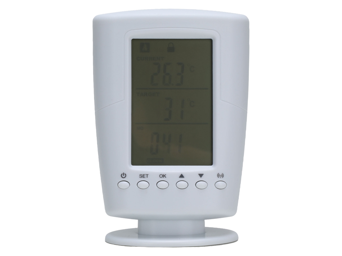 Tomada Termostato Sem Fio Digital Programável Uk