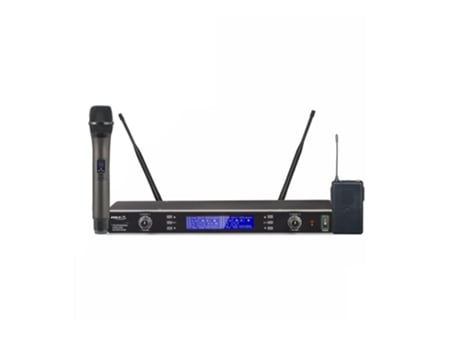 Central Microfone S/ Fios 2 Canais Uhf 32 Freq Cee 