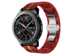Pulseira De Metal Em Aço Inoxidável Para Samsung Gear S3 Frontier Armor