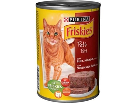 Rações para Gatos FRISKIES (400 g - Húmida - Adulto - Sabor: Vaca - 24 Un)
