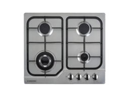 Placa de Gás JOCEL JP4GI008923 (Gás Natural - 59 cm - Inox)