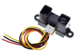 Módulo Sensor De Distância Infravermelho Gp2y0a02yk0f 20 A 150 Cm Com