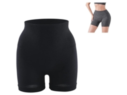 2026-pantalones Cortos De Control Abdominal Y Levantamiento Glúteo 2023, Fibra Restauradora, Confortable Y Transpirable M Para 40-65 Kg Negro