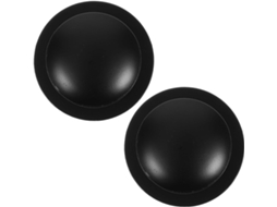 Nuobesty 2 Peças Puxador Adesivo Para Porta De Armário, Puxador Autoadesivo Para Armário, Aço Inoxidável Preto, Para