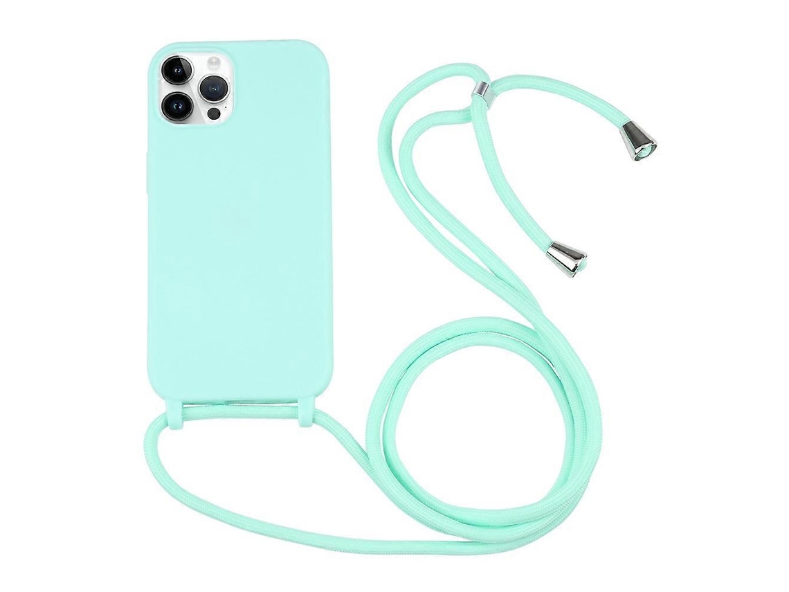 Capa Protetora De Tpu Em Cores Vibrantes Com Cordão Para Iphone 16