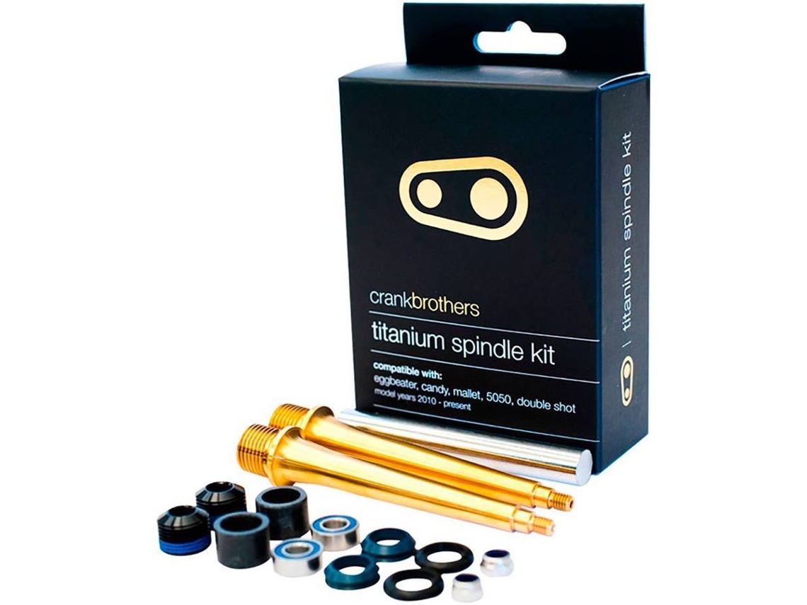 Pedais CRANKBROTHERS Titanium Spindle Kit