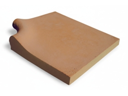 Borda De Piscina Em Betão Vetonek 4 Unidades / Esquina Interior 40x33 Cm / Terracota