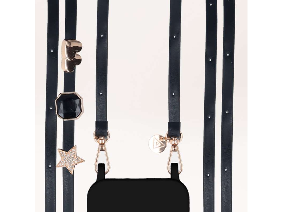 Pendente para Telemóvel e Bolso Preto Autumn Winter 25 LA CASA DE LAS CARCASAS