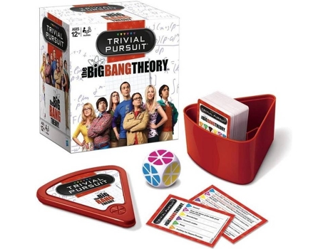 Jogo de Tabuleiro WINNING MOVES Trivial Pursuit A TEORIA DO BIG BANG (Português - Idade Mínima: 12)