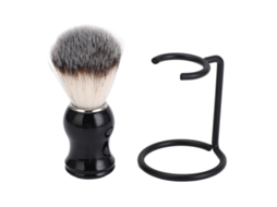 Escova de barba com suporte para cuidados com a barba masculina
