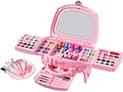 Kit De Maquiagem Infantil Para Meninas Cosméticos Naturais E Laváveis Para Crianças De 3 A 12 Anos Vayotoy