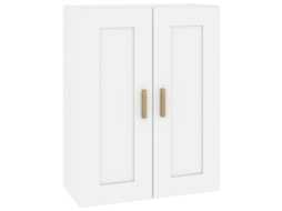 Wall Cabinet, Wall Cabinets Vidaxl Branco Madeira Processada (n/a)