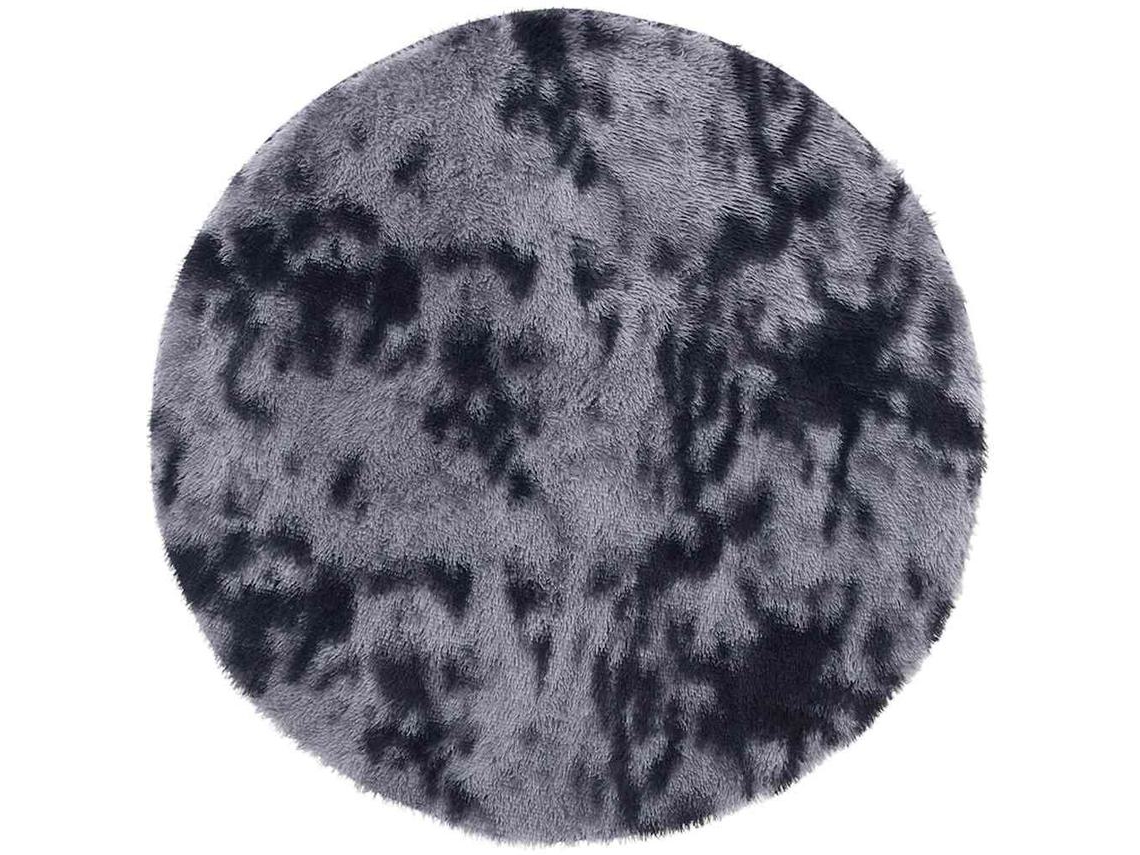 Shaggy Rug, Shaggy Rugs Vidaxl Cinzeto Poliéster (ø 120 Cm)