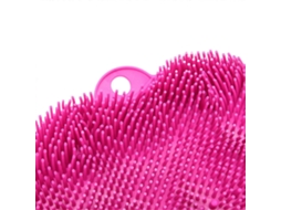 Tapete Massageador Para Os Pés Uso No Chuveiro, Melhora A Circulação Sanguínea, Reduz Dor E Alivia Cansados ​​e Doloridos. Cor Rosa.