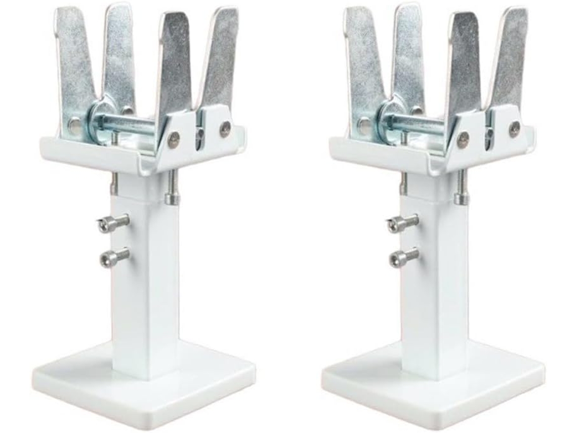 Conjunto De 2 Suportes Aço Para Radiador - Altura Ajustável Radiadores Painel Com Design Extensível Maior