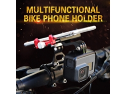 SUPORTE universal ajustável de celular para bicicleta GUB CNC alumínio 3.5 6.2" mount stem ciclismo MTB | S/MARCA