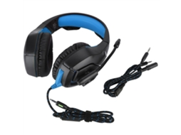 Fone LAXISCREED Estéreo com Fio Preto+azul
