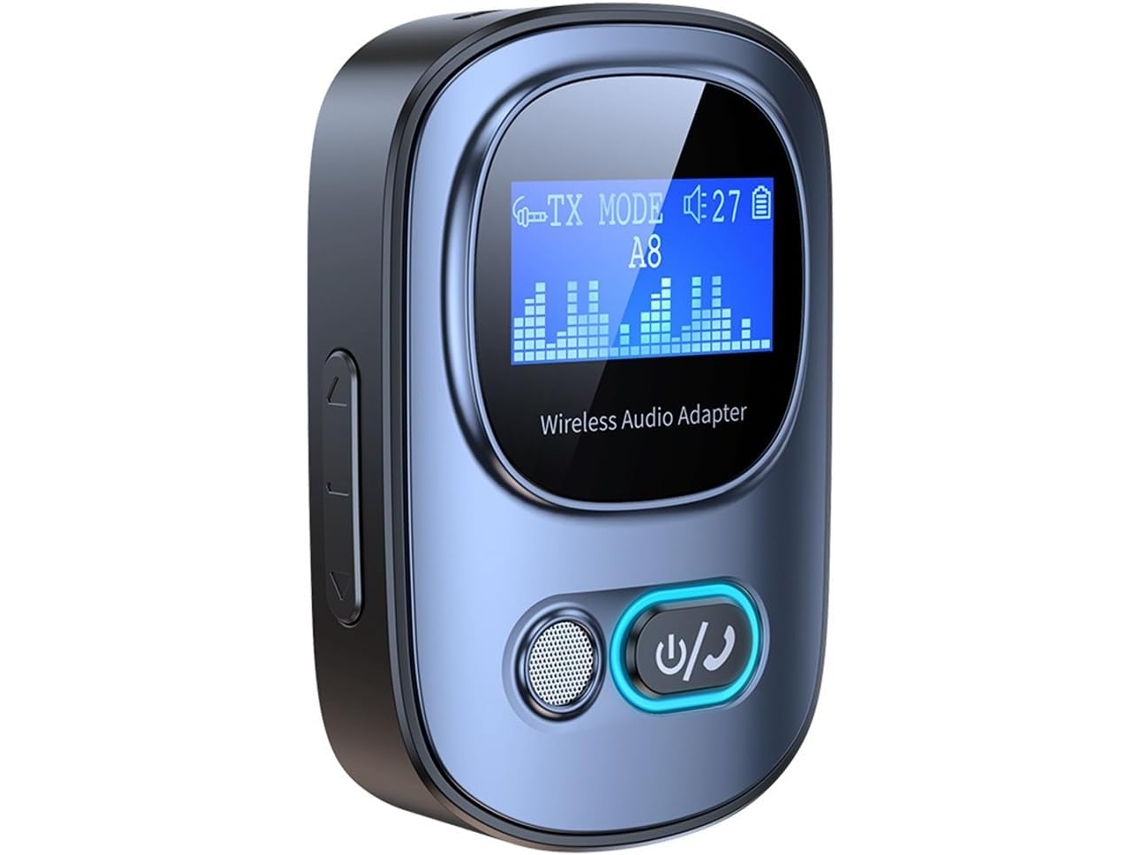 Transmissor E Receptor Bluetooth 5.3 2 Em 1, Receptor De Áudio Bluetooth