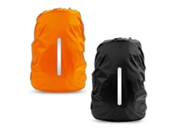 Capa Impermeável Para Mochila, Lurelia, 18-25l, Faixa Refletiva, Fivela Ajustável, Caminhada Viagem
