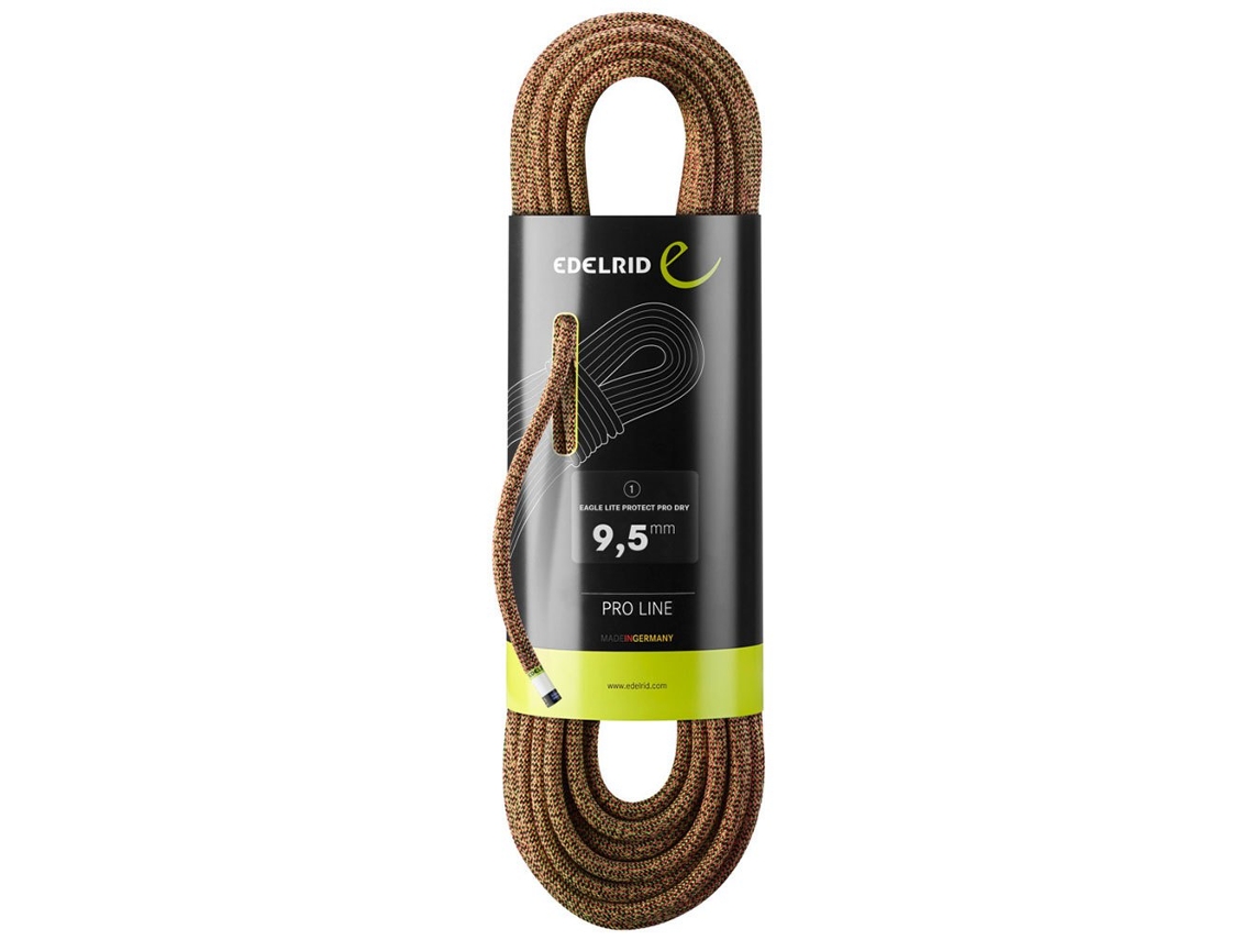 Corda Eagle Lite Protect Pro Dry 9.5 Mm Dourado 60 Medelrid