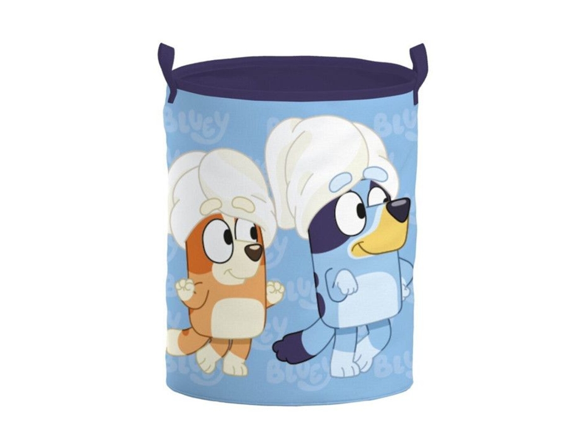 Cesto para roupas 50x32 cm Azul AYMAX
