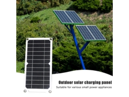 Carregador Solar Portátil Para Camping, Compacto E Portátil, Ideal Para Baterias Externas E Luzes De Camping. Olysi Shop