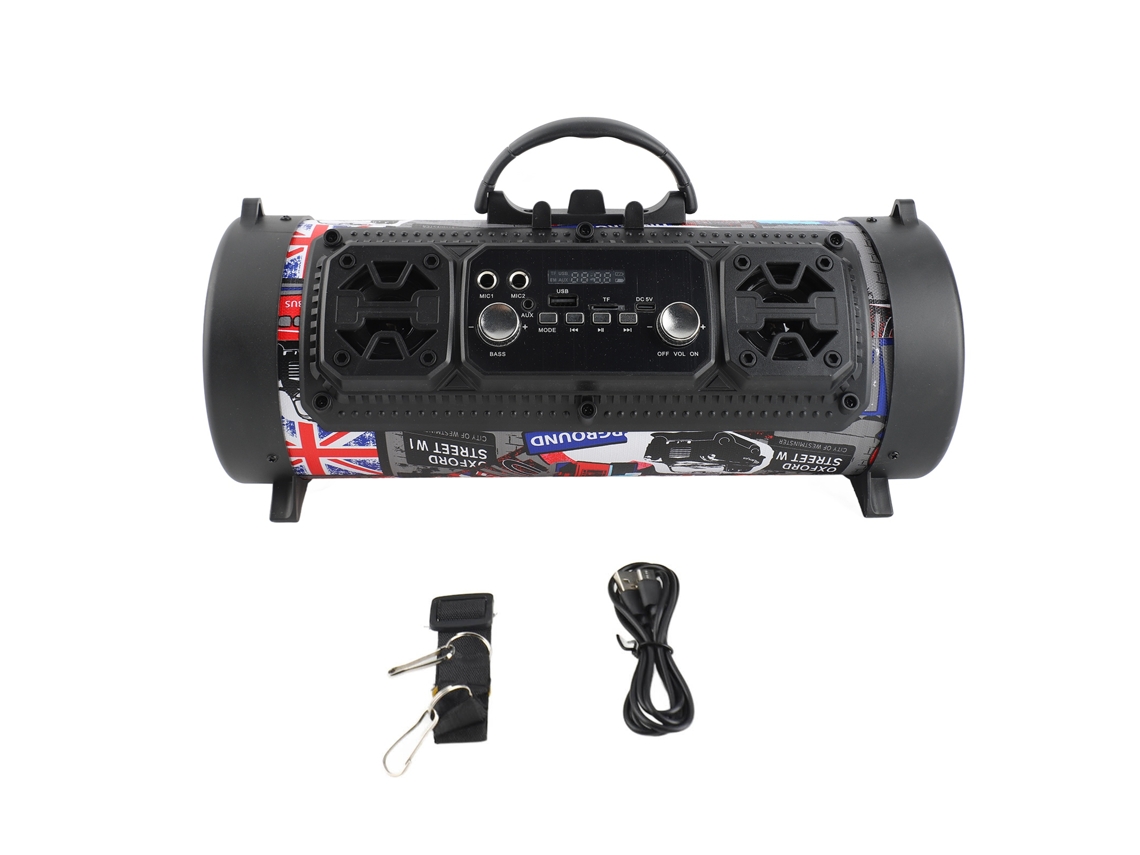 Alto falante Inteligente Sem Fio LAXISCREED Luz Rgb