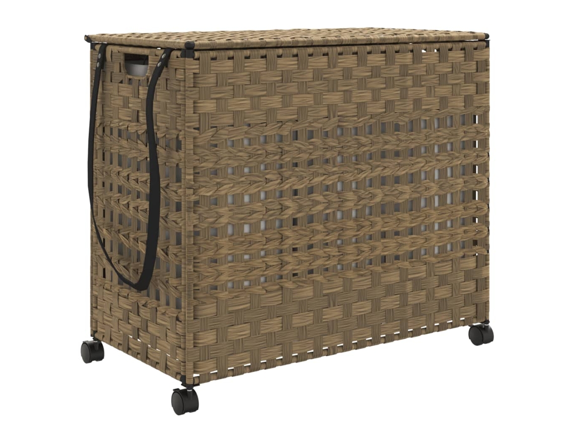 Laundry Basket, Laundry Baskets Vidaxl Marrom Vime (n/a)