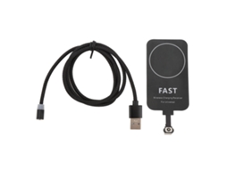 Receptor de Carregamento Sem Fio Magnético Type C 10w para Galaxy A51 A40 A20e Patch Fino