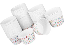 Conjunto De 300 Forminhas De Papel Para Muffins E Cupcakes, Para Assar E Apresentar Sobremesas Em Festas E Eventos