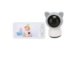 Monitor Bebé Wifi 5in 1080p Visão Noturna Intercom