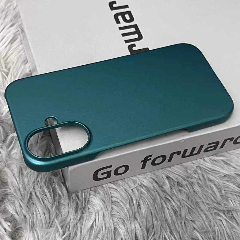 Capa Transparente Rígida Em Policarbonato (cor Areia) Verde Para Iphone 12