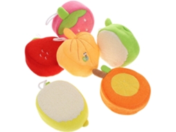 Conjunto Anneome Com 6 Esponjas Esfoliantes De Desenho Animado Para Meninos E Meninas, Esponja Macia E Absorvente Para