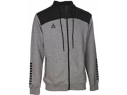 Sweatshirt SELECT Oxford (Cinzento e Preto - S)
