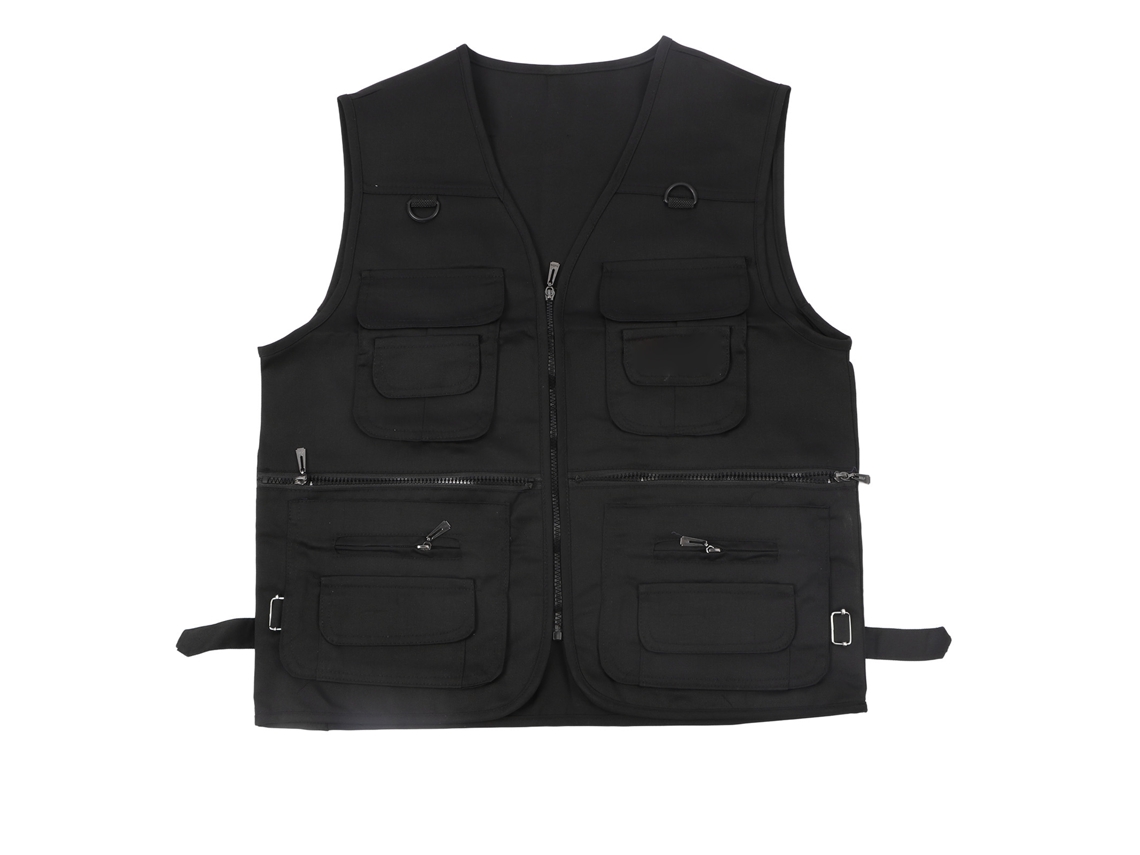 Business coleteira Outdoor Masculina com Múltiplos Bolsos para Pesca, Fotografia, Camping