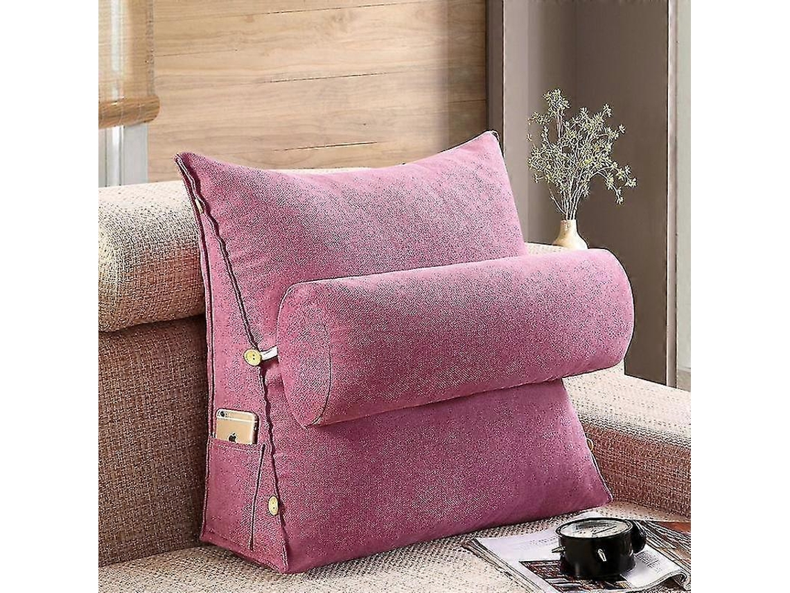 Conjunto De Travesseiros Em Cunha Para Cama Com Travesseiro De Pescoço Ajustável Slowmoose (fmy)