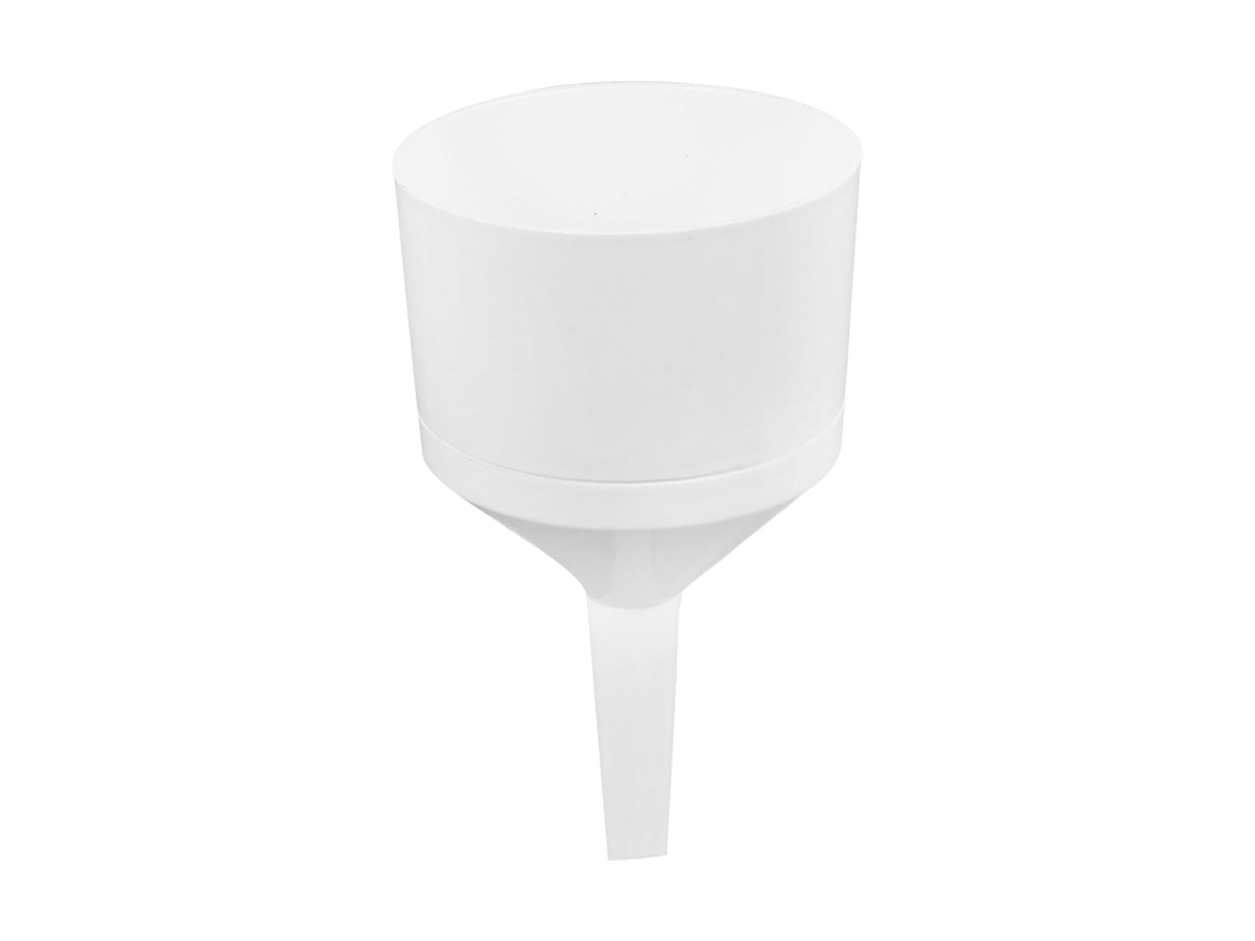 Funil De Büchner De Plástico Branco Fácil De Limpar, Com Filtro Para Experimentos.